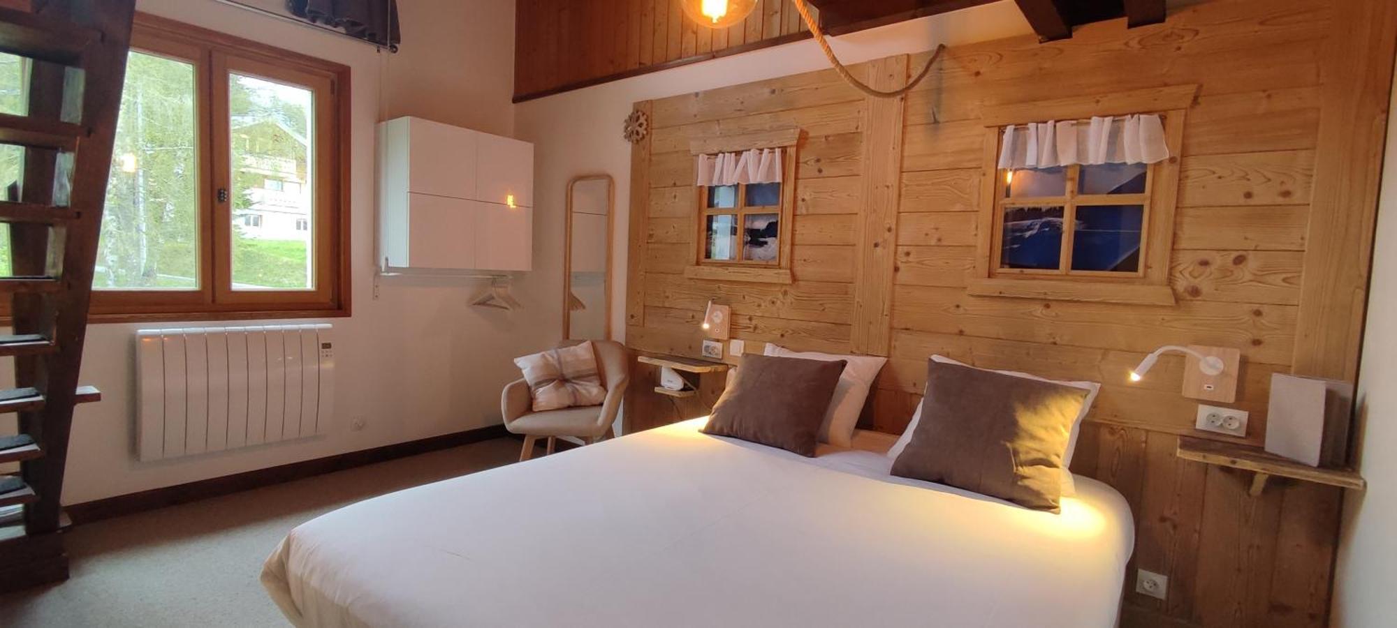 Le Taconet Hotell Praz de Lys Rum bild