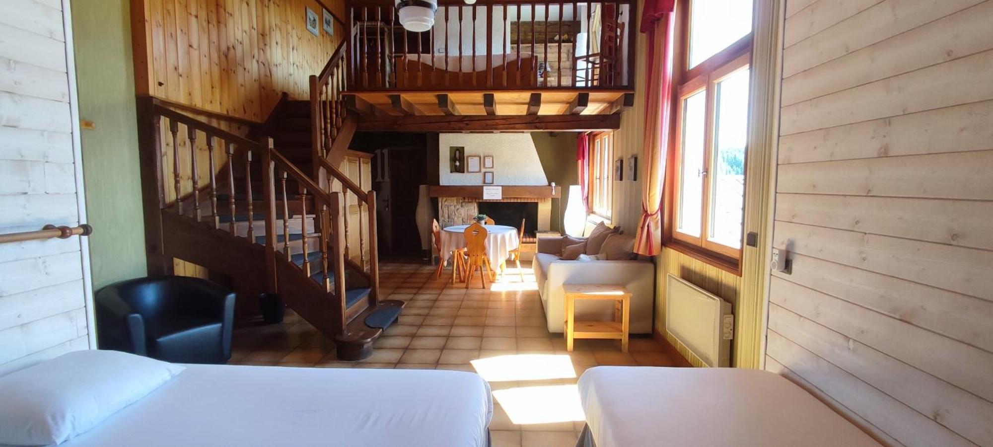 Le Taconet Hotell Praz de Lys Rum bild