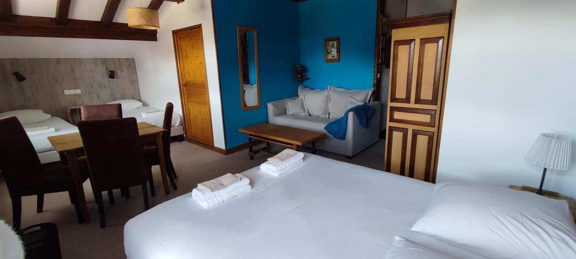 Le Taconet Hotell Praz de Lys Rum bild