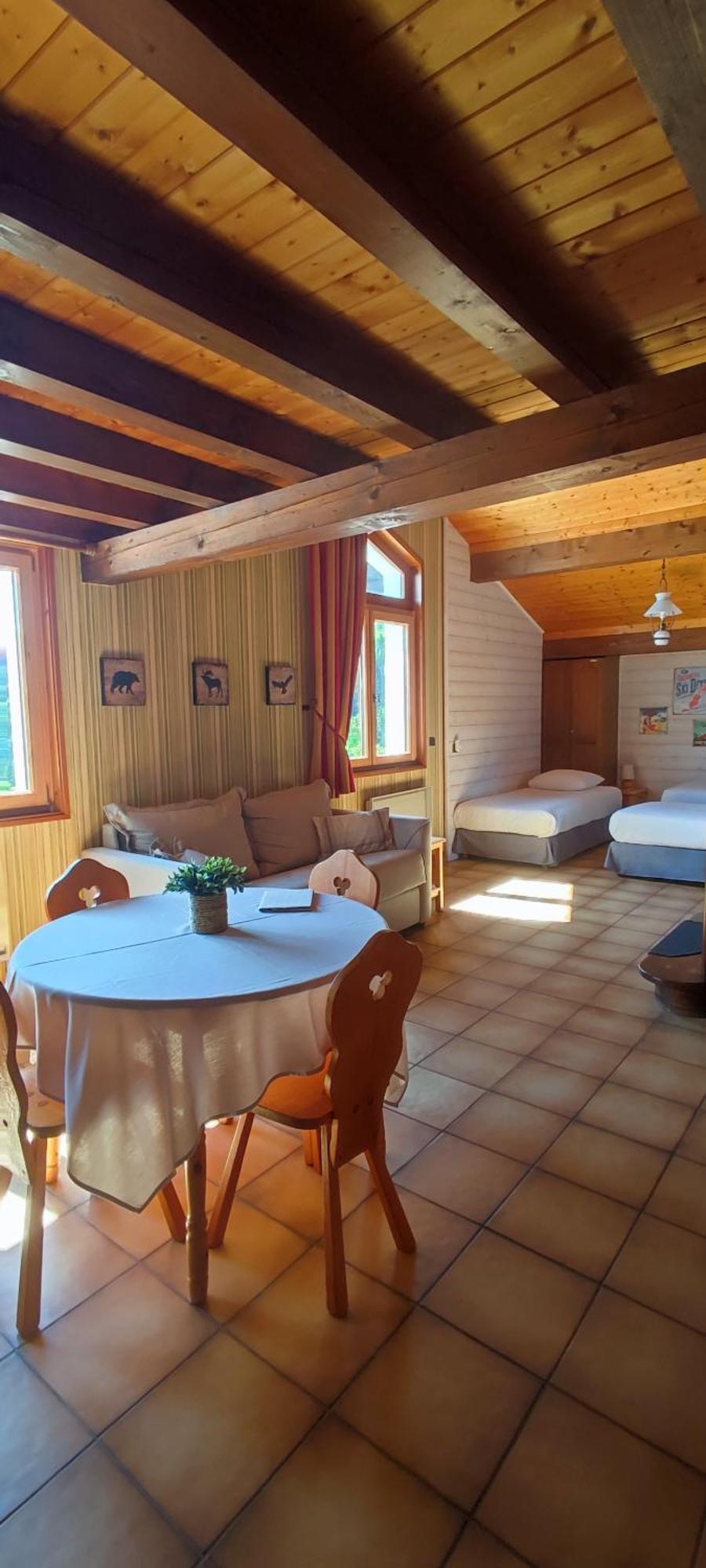 Le Taconet Hotell Praz de Lys Rum bild